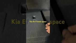 Kia EV9 boot space #cars #kiaev9 #automobile