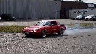 Big Turbo FB RX7 RIPPING IT!!