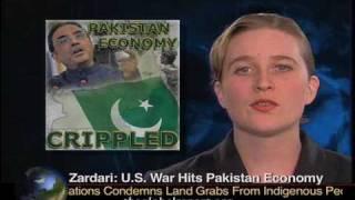 Zardari: U.S. War Hits Pakistan Economy