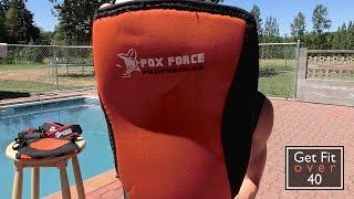 Fox Force Knee Sleeves and Wrist Straps Review - GetFitOver40