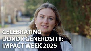 Celebrating donor generosity at UVic: Impact Week 2025