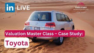 Valuation Master Class – Case Study: Toyota