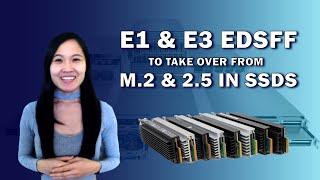 E1 & E3 EDSFF to TAKE OVER from M.2 & 2.5in SSDs?