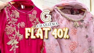 Charizma Flat 40% On Entire Stock || Charizma Winter Sale Starting Soon || Pre Booking Video