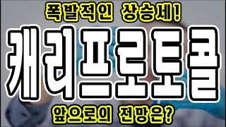 [캐리프로토콜] 폭발적인 상승세! 캐리프로토콜 코인 앞으로의 전망은?