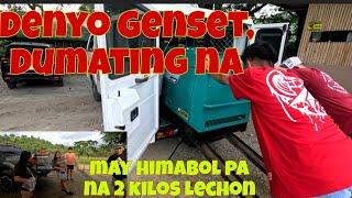 12 kva genset dumating na | May mga dumating pang bisita kahit pasara na kami