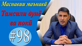 МАСНАВИИ МАЪНАВӢ: Тамсили дунё ба гулхан ва покӣ ба ҳаммом /مثنوی معنوی - Одинамуҳаммад Одинаев