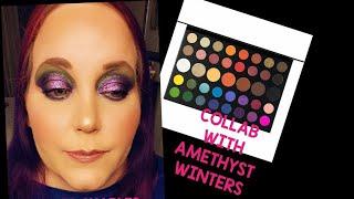 Morphe X James Charles Palette | She Shopped My Stash | Collab w/Amethyst Winters