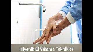 CORONA VİRÜSÜ HİJYENİK EL YIKAMA TEKNİKLERİ