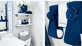 BATHROOM DECORATING IDEAS/TUB SHOWER/GUEST BATHROOM