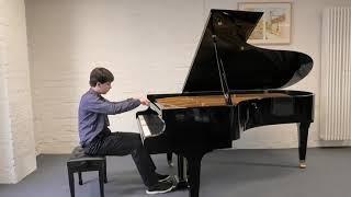 Leon Zimmermann (15) spielt Beethoven Klaviersonate No 3 c-dur  Op2 Allegro con brio