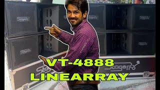 VT-4888 LineArray Stagepro Full Details Sound check @Kishorsoundcabinet