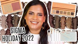 Sigma Beauty Winter Romance Holiday Collection 2022 - Tan Girl Friendly ? | Karen Harris Makeup