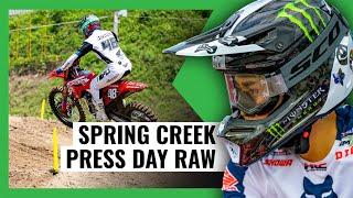 2024 Spring Creek National Press Day RAW | Trackside