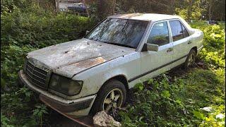 Starting Mercedes-Benz w124 200D After 8 Years + Test Drive