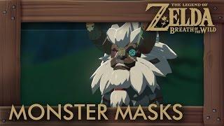 Zelda Breath of the Wild - All Monster Masks