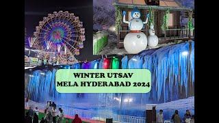 Winter Utsav Mela 2024 | Kashmir In Hyderabad | Necklace Road | Snow In Hyderabad |  Hussain Sagar 