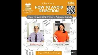 How to Avoid Rejection: Advice on Submitting Articles to Academic Journals