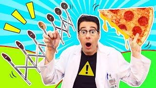 PROBANDO 7 INVENTOS INCREÍBLES para PIZZAS ¿FUNCIONAN? | Curiosidades con Mike - T4 E2