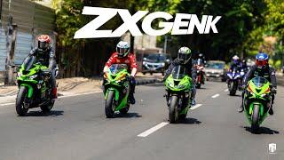 Riding ZX6Ran Bersama AkangMV, Dandi Malik, Harald Arkan - Generasi ZX 2024,2022,2018