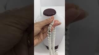 Handmade Miami Cubanlink Chain Necklace 12mm Solid 925 Sterling Silver Men size 22-30" Free Shipping