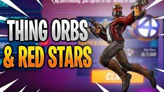 20+ Thing Orbs & Red Star Orb Opening! - MARVEL Strike Force - MSF