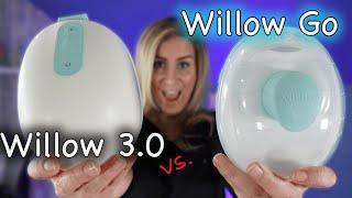 Willow Go Pump Vs Willow 3.0 || Portable Breastpump | Willow Go Coupon included!