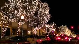 Clips of Santa Claus and Christmas Lights, Littleton Colorado