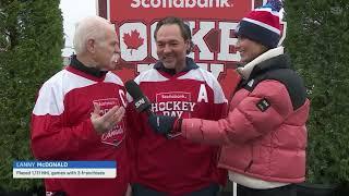Scotiabank Hockey Day in Canada 2024, 10am to 10:30am