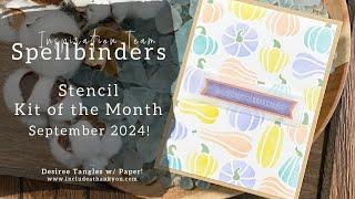 Quick and Simple Background! | Spellbinders