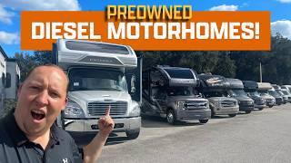 11 PREOWNED Diesel Motorhome in FLORIDA!