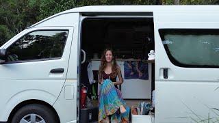 A Day In the Life  Of A Full Time Van Life Traveler | Van Life Travel Australia