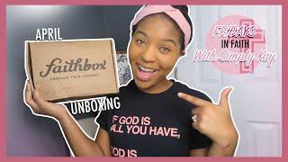 April 2021 FaithBox Unboxing/Review | SimplyKay