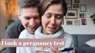 Pregnancy test result...