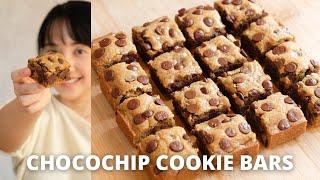 Terbaik! CHOCOLATE CHIP COOKIE BARS!