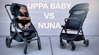 UPPA BABY CRUZ VS NUNA TRAVEL STROLLER bonus EVEN FLO PIVOT XPLORE ALL TERRAIN.