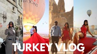 TRAVEL VLOG: CAPPADOCIA TURKEY, HOT AIR BALOON, RUNNING HORSE PHOTOSHOOT, POTTERY CLASS + MORE