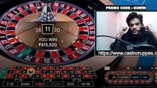 Gambling INR 6.9Lakhs On Roulette In Online Casino | Stake Live Roulette