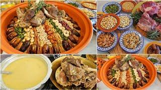 طريقة إعداد البرزقان الكافي  أكلة تونسية مشهورة زمنية من قاع الخابية Borzguen Kef/Keffois