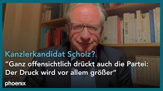 SPD-Kanzlerkandidatur: Einordnung von Publizist Albrecht von Lucke | 18.11.24