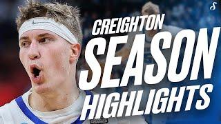 Baylor "Showtime" Scheierman FULL Creighton Season Highlights | 18.5 PPG 9 RPG 3.9 APG 38.1 3P%