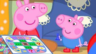 Playing Board Games On Holiday!  | Peppa Pig Official Full Episodes