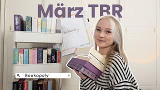 BOOKOPOLY  | I'm earning my TBR for March 2025 | nckreads