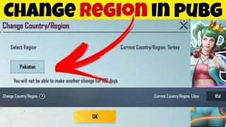 How to change region in pubg mobile | FULL TUTORIAL | SUPERMANYT |