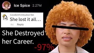 Ice spice has lost 39 MILLION listeners. Why?