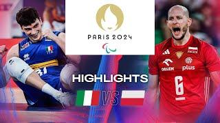 Italy vs Poland Olympic Volleyball 08/03 HIGHLIGHTS | Olympic Paris 2024 | Olympic Volleyball |