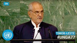  Timor-Leste - President Addresses United Nations General Debate, 77th Session (English) | #UNGA