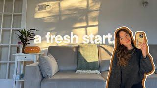 a new chapter ️ life in our new home + getting back on my feet