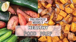 HEALTHY WEEKLY FOOD PREP | paleo, vegan, AIP, gluten free, dairy free, refined sugar free #SHORTS