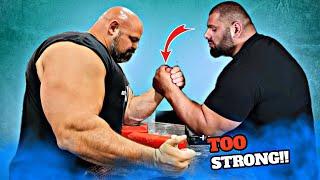 CAN BRIAN BEAT LEVAN IN "ARM WRESTLING"